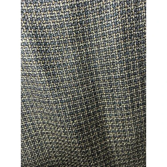 VTG Yves Saint Laurent forDillards Silk Wool Blazer Jacket Size 46R Tweed